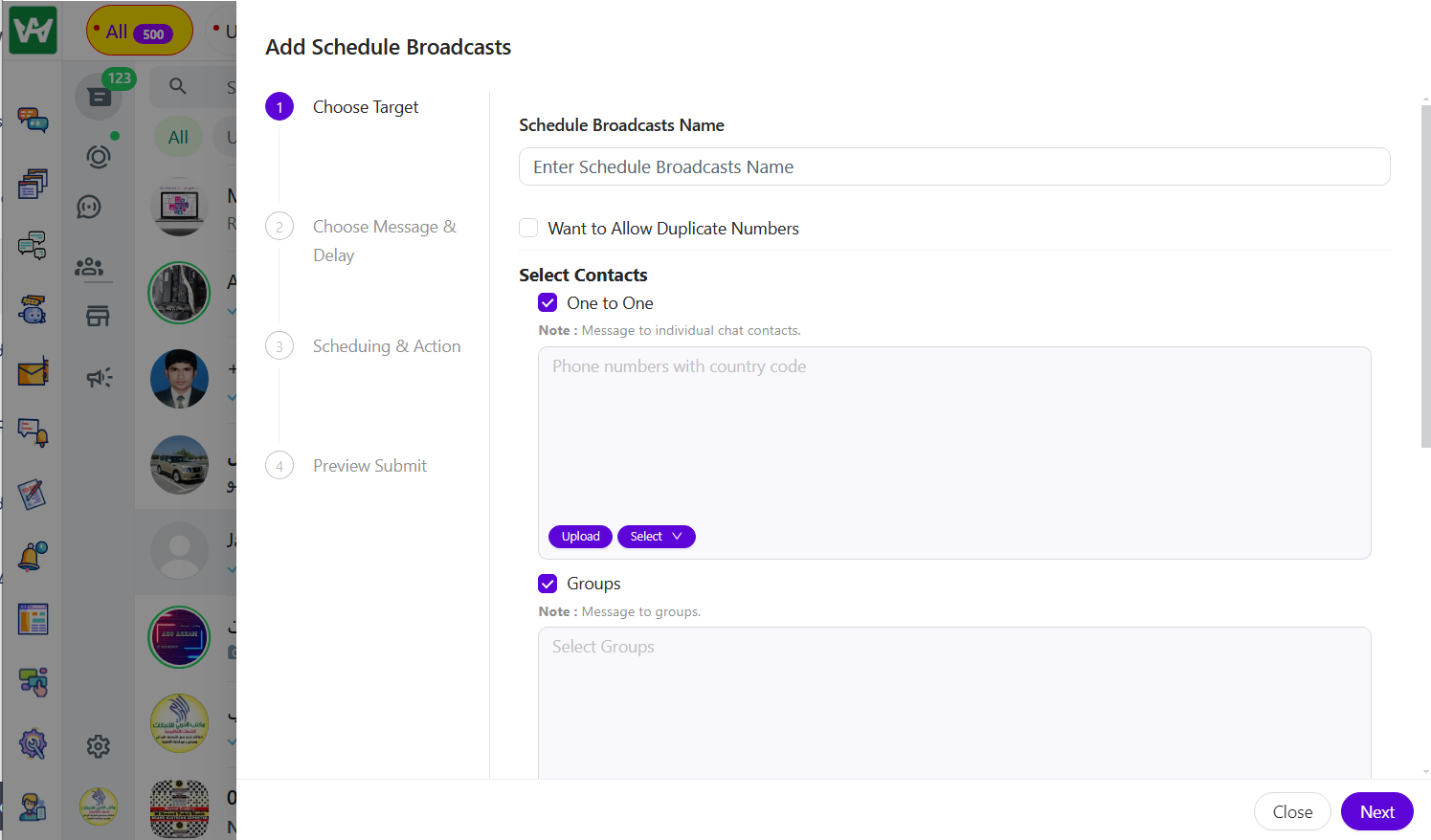 Schedule your Bulk Sending with an Organized System